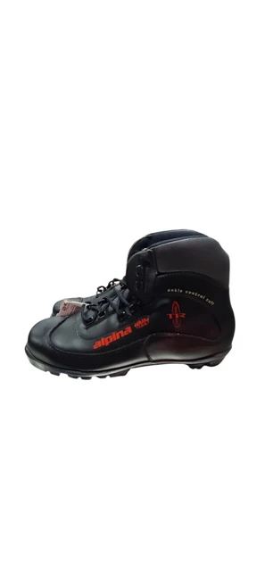 Vist Large View of Product Image Which is Used Alpina Mens NNN XC Ski Boots Black M 08.5-09 / W 09-09.5
