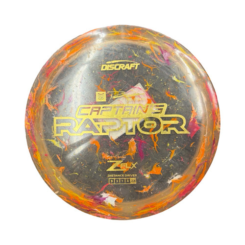 Vist Large View of Product Image Which is Used Discraft Z FLX Disc Golf Driver Orange