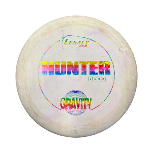 Vist Large View of Product Image Which is Used Legacy Gravity Hunter Disc Golf Putter White