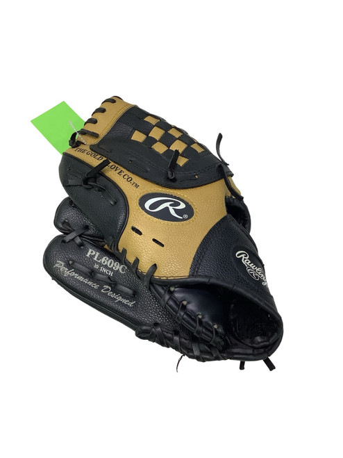 Vist Large View of Product Image Which is Used Rawlings PLAYERS SERIES BB/SB Glove LH Throw Black 10"