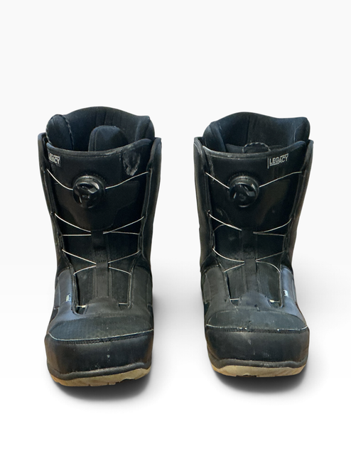 Vist Large View of Product Image Which is Used Head LEGACY BOA SZ 12 BOOTS BLACK Mens Snowboard Boots Black Senior 12