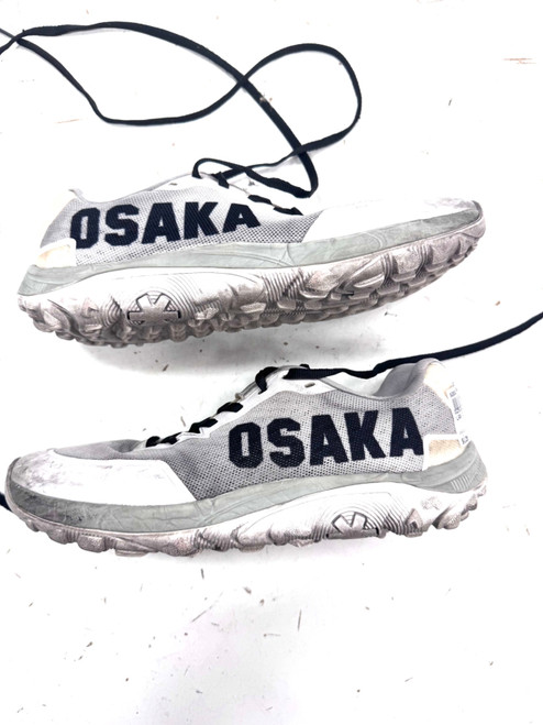 Vist Large View of Product Image Which is Used LAX Cleats Womens White Senior 7.5