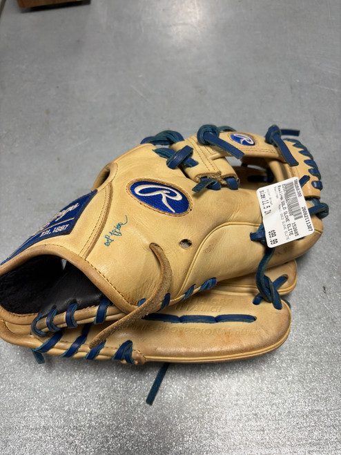 Vist Large View of Product Image Which is Used Rawlings GOLD GLOVE ELITE BB/SB Glove RH Throw Brown 11 1/2"