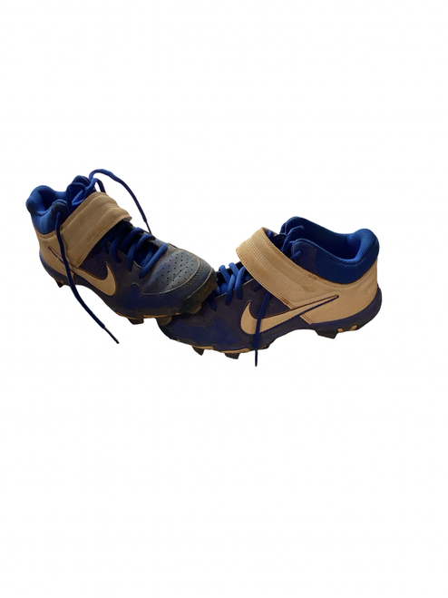 Vist Large View of Product Image Which is Used Nike FAST FLEX BB/SB Cleats Royal Blue Junior 03