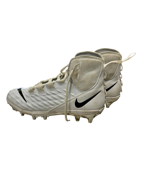 Vist Large View of Product Image Which is Used Nike FORCE SAVAGE VARSITY 2 Adult FB Cleats White Senior 9.5