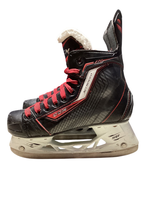 Vist Large View of Product Image Which is Used CCM JETSPEED 270 Junior Hockey Skate Junior 03