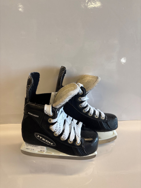 Vist Large View of Product Image Which is Used Itech FLYWEIGHT Youth Hockey Skate Youth 11.0