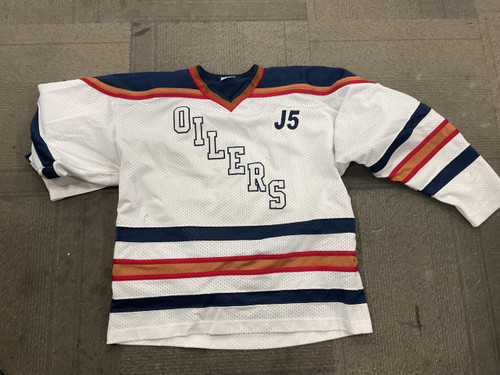 Vist Large View of Product Image Which is Used Hockey Uniform White XL