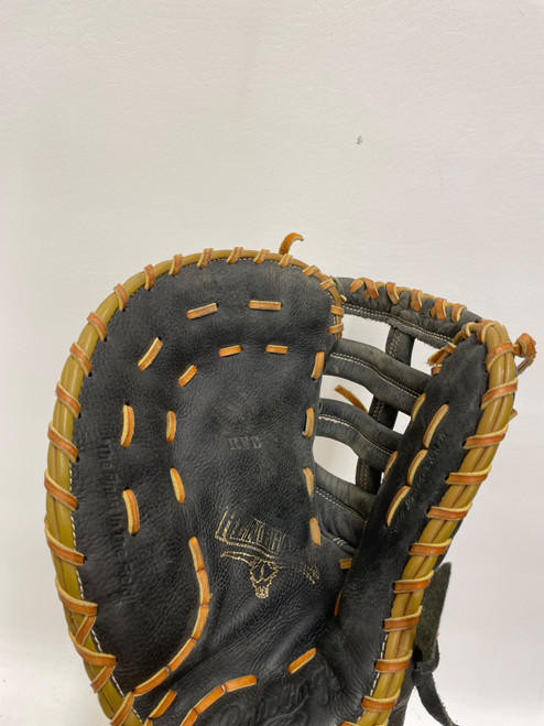 Vist Large View of Product Image Which is Used Rawlings RENEGADE RFB BB/SB First Base LH Throw Brown And Black 14"