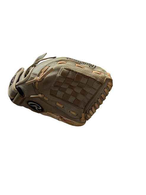 Vist Large View of Product Image Which is Used Rawlings HIGHLIGHT BB/SB Glove RH Throw Grey 11"