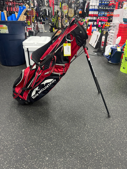 Vist Large View of Product Image Which is Used Sun Mtn SWIFT-X Mens Stand Bag Red
