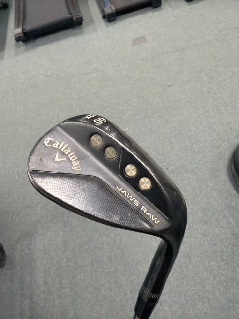 Vist Large View of Product Image Which is Used Callaway JAWS RAW Golf Wedge Mens RH 60 Degree