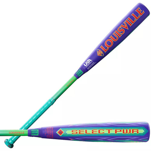 Vist Large View of Product Image Which is New Louisville Slugger SELECT PWR 2027 BB/SB USA 2 5/8 Bat
