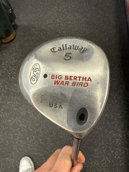 Vist Large View of Product Image Which is Used Callaway BIG BERTHA WAR BIRD Mens Fairway Wood RH 5 Wood