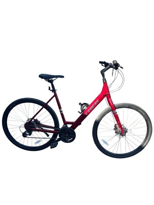 Vist Large View of Product Image Which is Used Trek VERVE 2 Hybrid/City Bike Mens Red 56-58cm - LG Frame