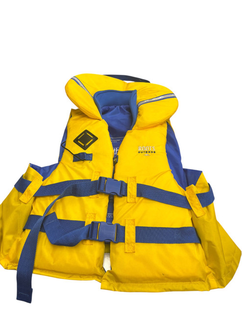 Vist Large View of Product Image Which is Used Adult PFD Yellow L/XL