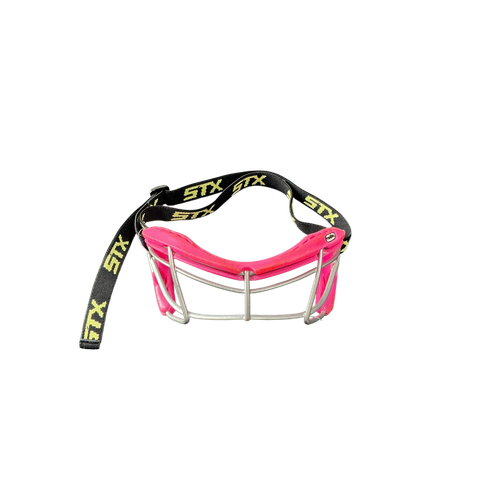 Vist Large View of Product Image Which is Used STX ROOKIE Lacrosse Facial Protect Pink XS