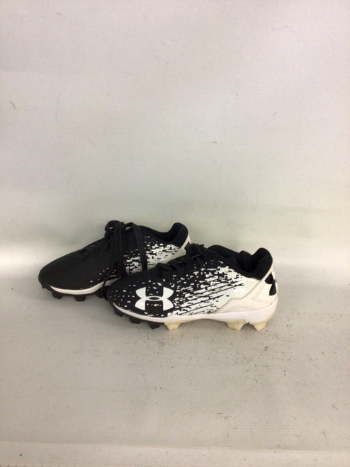 Vist Large View of Product Image Which is Used Under Armour AUTHENTIC MLB BB/SB Cleats Black Junior 01