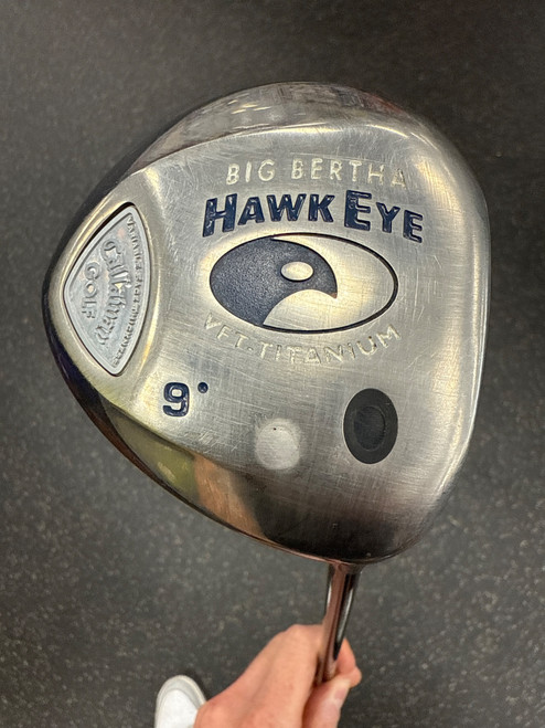 Vist Large View of Product Image Which is Used Callaway BIG BERTHA HAWKEYE VFT Mens Driver RH 9.0 Degree