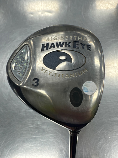 Vist Large View of Product Image Which is Used Callaway BIG BERTHA HAWKEYE Mens Fairway Wood RH 3 Wood