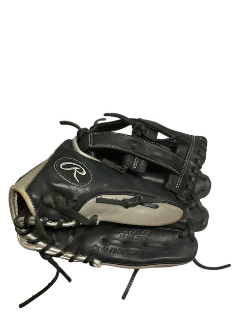Vist Large View of Product Image Which is Used Rawlings ENCORE BB/SB Glove RH Throw Black 12 1/4"