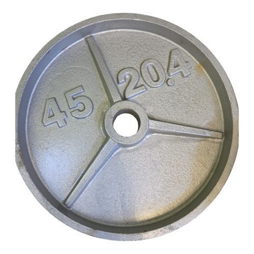 Vist Large View of Product Image Which is Used Olympic Plate (Each) 45 lb