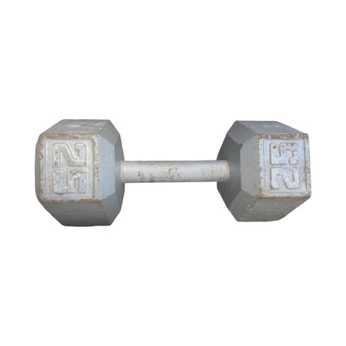 Vist Large View of Product Image Which is Used Hex Dumbbell (Each) 25 lb