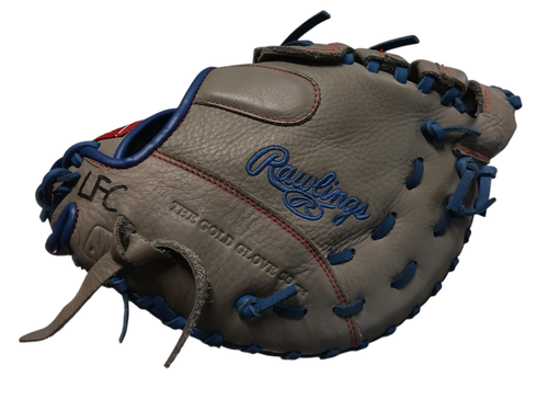 Vist Large View of Product Image Which is Used Rawlings SPL1152FF BB/SB First Base LH Throw Grey 11 1/2"