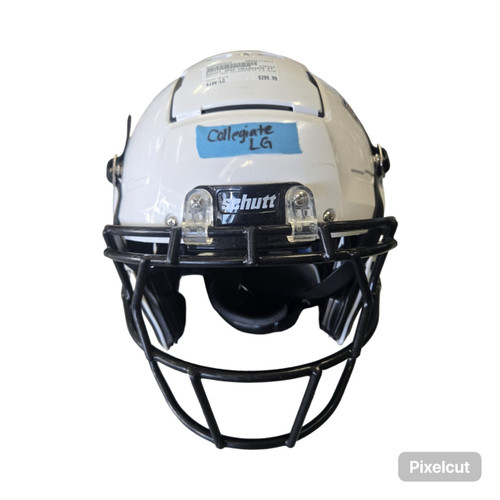 Vist Large View of Product Image Which is Used Schutt 2024 COLLEGIATE F7 2.0 HELMET LG FB Helmet White LG