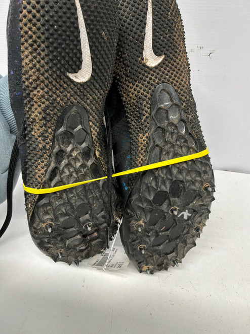 Vist Large View of Product Image Which is Used Nike Track & Field Cleats Adult Black Senior 11