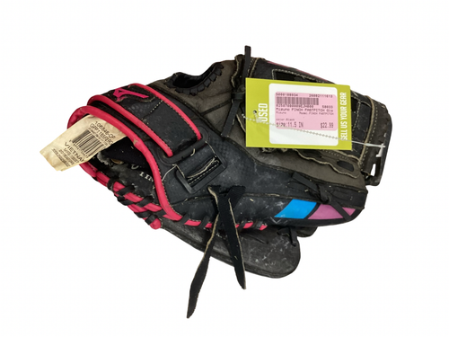 Vist Large View of Product Image Which is Used Mizuno FINCH FASTPITCH BB/SB Glove RH Throw Black 11 1/2"