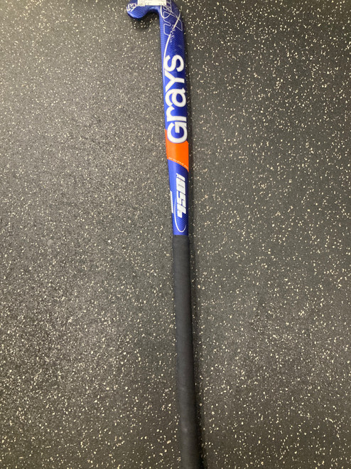Vist Large View of Product Image Which is Used Grays Field Hockey 450I FH Complete Stick Royal Blue 36"