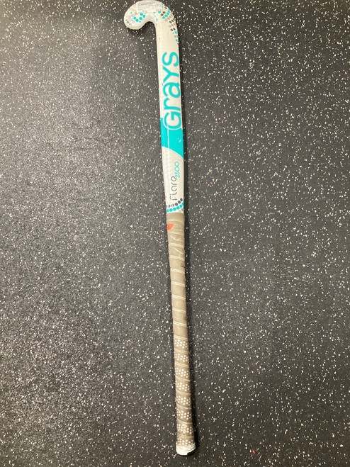 Vist Large View of Product Image Which is Used Grays Field Hockey FLARE 2500 FH Complete Stick White 37"
