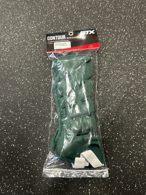 Vist Large View of Product Image Which is Used STX NIW CONTOUR SHINS FH Shin Guards Green 12"