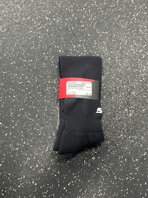 Vist Large View of Product Image Which is Used STX NWT FULL SOCK FH Socks Black L/XL