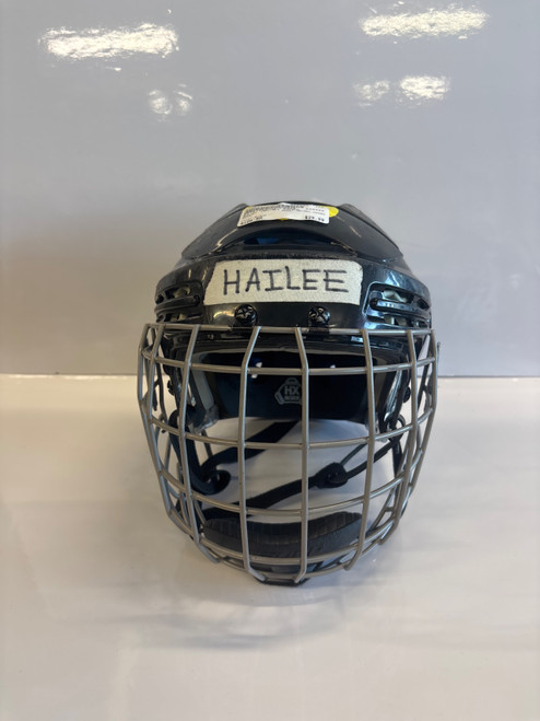 Vist Large View of Product Image Which is Used Bauer HELMET COMBO Helmet Cage Combo Black SM