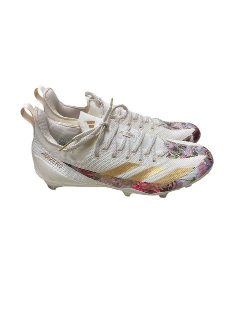 Vist Large View of Product Image Which is Used Adidas Adult FB Cleats Beige Senior 10.5