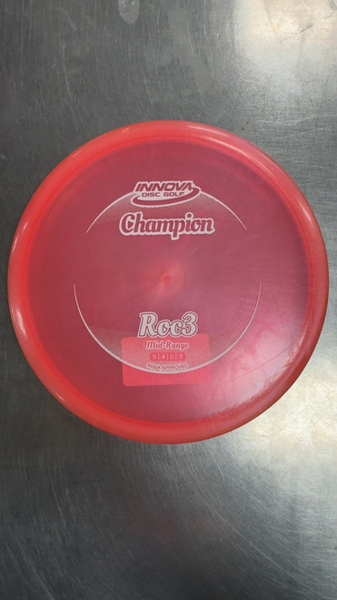 Vist Large View of Product Image Which is Used Innova ROC3 Disc Golf Mid Range Pink