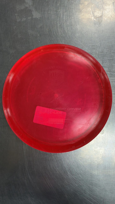 Vist Large View of Product Image Which is Used Discmania FD Disc Golf Driver Red