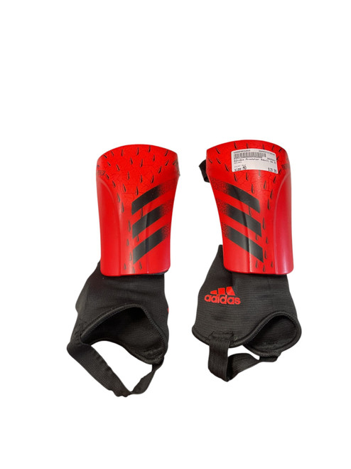 Vist Large View of Product Image Which is Used Adidas Soccer Shin Guards Adult Red MD