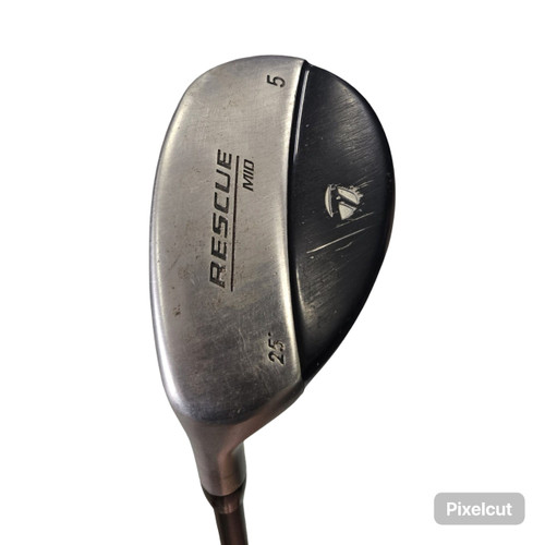 Vist Large View of Product Image Which is Used Taylormade RESCUE5 HYBRID STIFF GRAPH Mens Hybrid Club RH 5 Hybrid