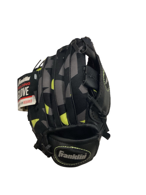 Vist Large View of Product Image Which is Used Franklin DIGITEK BB/SB Glove RH Throw Black 6"