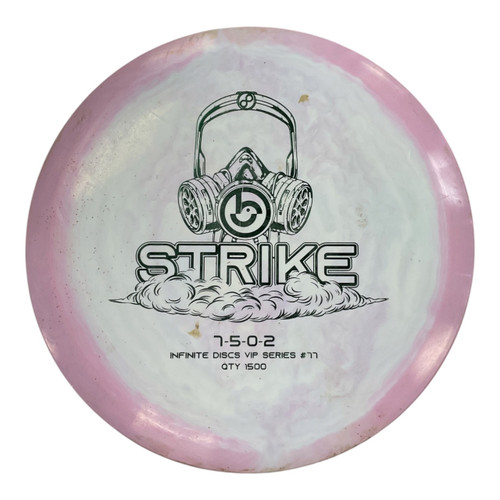 Vist Large View of Product Image Which is Used Birdie STRIKE Disc Golf Driver Pink 175g