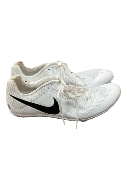 Vist Large View of Product Image Which is Used Nike Track & Field Cleats Adult White Senior 7.5