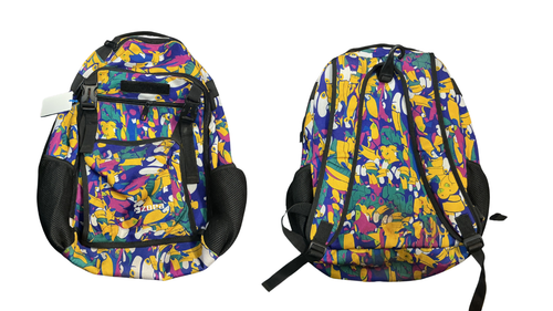 Vist Large View of Product Image Which is Used ZOEA BASEBALL  BAG BB/SB Player Backpack Navy Blue
