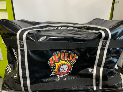 Vist Large View of Product Image Which is Used Bauer GILLETE WILD Sr Hockey Carry Black