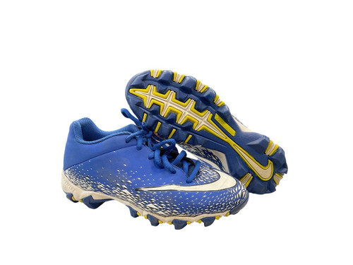 Vist Large View of Product Image Which is Used Nike Jr FB Cleats Royal Blue Junior 02.5