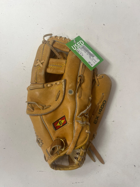 Vist Large View of Product Image Which is Used Wilson EX 1400 BB/SB Glove RH Throw Brown 14"