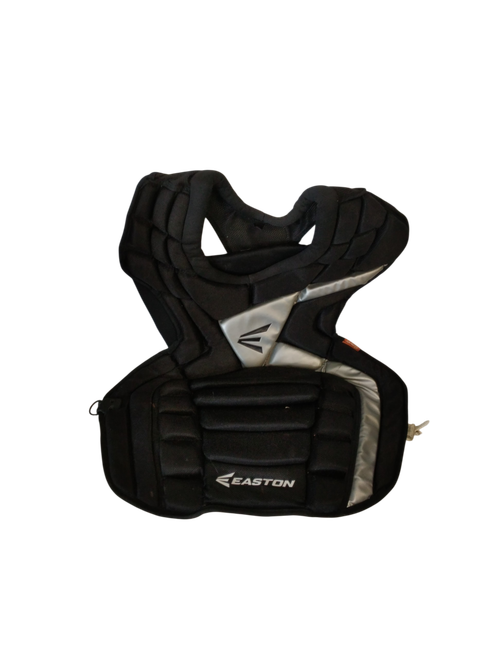 Vist Large View of Product Image Which is Used Easton MAKO Catchers Chest Protector Black Adult