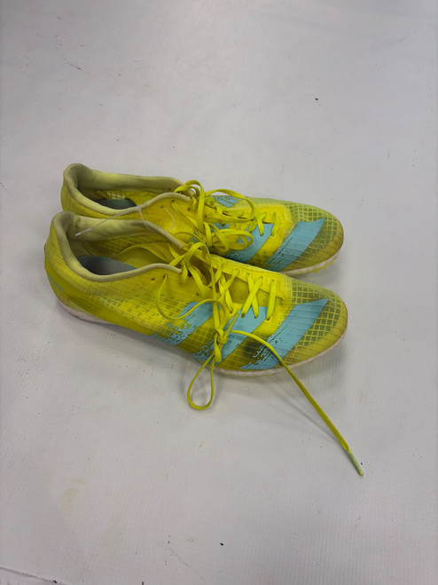 Vist Large View of Product Image Which is Used Adidas Track & Field Cleats Adult Yellow Senior 6